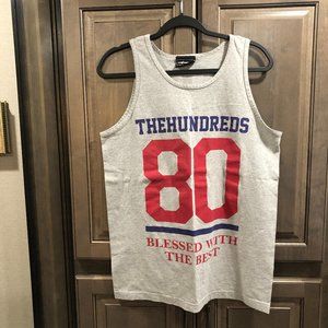 THE HUNDREDS Tank Top Gray-SIZE M